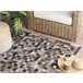 Beliani Patchwork ARMUTLU 160x230 Castanho