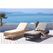 Beliani Cadeira lounge/relax OSINI Cinza