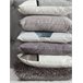 Beliani Almofada decorativa NOLANA 45x45 Cinza