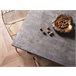 Beliani Mesa de centro BLACKPOOL 90x160 Cinza Claro
