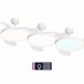 Ventoinha de teto JULIA M retrátil LED com motor DC Branco