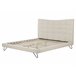 Beliani Cama Terciopelo LANNION 183x223 Bege