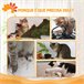 Árvore para Gatos Aglomerado de madeira Laranja