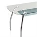  Mesa de jantar Ove 90x90 Cinza