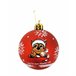 Bola de Natal Friendship Vermelho