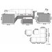 Beliani Conjunto lounge CONTARE Cinza Claro