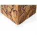 Beliani Mesa de jantar NORLEY 30x30 Castanho