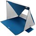Aktive Tenda corta-vento e tenda de praia pop-up para 2 pessoas UV50 c/chão Azul