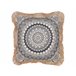 Beliani Almofada decorativa GERANIUM Bege