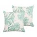 Beliani Almofada de jardim POGGIO 45x45 Bege