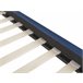Beliani Cama com estrado Veludo LIMOUX 147x213 Azul Marino