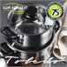 8 peças Bateria de cozinha com jogo de remendo Multicor