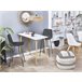 Beliani Mesa de bar CHAVES 50x110 Branco