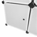 Guarda-roupa Elite Cube Caixa Personalizável 12 Cubos/Portas 111 Preto