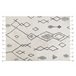 Beliani Pelos curtos KEBIR 140x200 Branco/ Bege