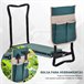 Banco de Jardinagem Aço e Espuma EVA Outsunny Multicor