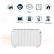 Aquecedor de ambiente Infiniton HD-ET20 - 2000 W Branco/cinza