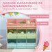 Estante para Brinquedos MDF e Tecido não Tecido ZONEKIZ 63 Cinza