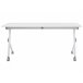 Beliani Secretária dobrável BENDI 160x60 Branco