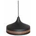 Beliani Candeeiro de tecto MAMEYES Preto