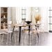 Beliani Cadeiras para eventos KENWOOD Transparente