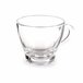 Conjunto de 4 xícaras de café com alça coleção VIVALTO Transparente