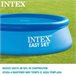 Cobertura solar INTEX piscinas Easy Set/Metal Frame Azul