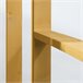 Banco de Exterior Madeira de Abeto Outsunny 143x51 Laranja