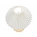 Beliani Candeeiro de mesa COOKS Natural/ Branco