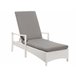 Beliani Cadeira lounge/relax VASTO Branco