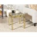 Beliani Mesa de apoio PALASI Dourado