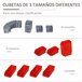 Organizador de Ferramentas PP DURHAND Vermelho