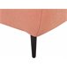 Beliani Chaise longue à esquerda Bouclé CHEVANNES Cinza Escuro