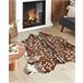 Beliani Decoração em pele de ovelha KNOLL 130x170 Castanho