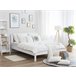 Beliani Cama Pinho TANNAY 149x208 Branco