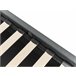 Beliani Cama com armazenamento Veludo BOUSSE 191x219 Bege