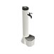 KIT TRITONO SINADO Fonte exterior com balde de 5 litros de polietileno, Branco Branco