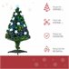 Árvore de Natal PVC e Metal HOMCOM, casa - natal Verde