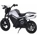 Motocicleta elétrica infantil de 250 W com 3 velocidades, LED Preto
