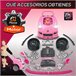 Motor de Caminhão para Crianças ABS,PP HOMCOM Rosa
