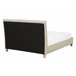 Beliani Cama com estrado Poliéster SENNEZ 155x216 Bege