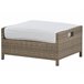 Beliani Conjunto lounge Ratan sintético BELLUNO Branco