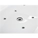 Beliani Banheira de interior NEVIS 80x170 Branco