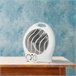 Ventilador aquecedor doméstico Well com controle de temperatura Branco