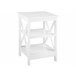 Beliani Mesa de apoio FOSTER 40x40 Branco
