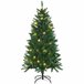 Árvore de Natal Artificial PVC, Metal HOMCOM, casa - natal Verde