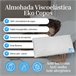 Almofada Viscoelástica Eko Flakes 70x30 Branco