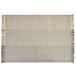 Beliani Entrelaçado TEKELER 160x230 Cinza Claro