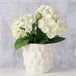 Vaso de flores SHELBIE cerâmica 15x16cm marca BOLTZE Branco