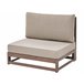 Beliani Conjunto lounge Madeira de acácia com certificado FSC® TIMOR Madeira